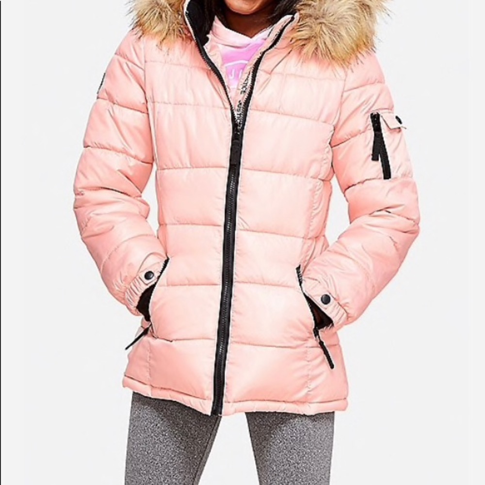 Justice Girls Puffer Coat